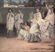 Alma-Tadema, Sir Lawrence A Private Celebration (mk23) oil painting